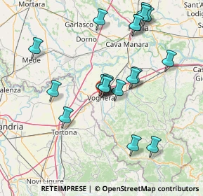 Mappa Via Fratelli Cairoli, 27058 Voghera PV, Italia (14.93316)