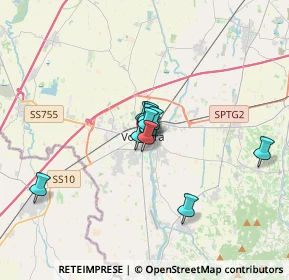 Mappa Via del Castello, 27058 Voghera PV, Italia (1.93364)