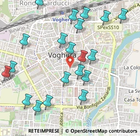 Mappa Via Cavagna, 27058 Voghera PV, Italia (0.57)