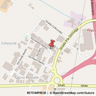 Mappa Via Sandro Pertini, 14, 46020 Pegognaga, Mantova (Lombardia)