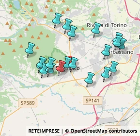 Mappa Piazza Fiume, 10045 Piossasco TO, Italia (3.5575)