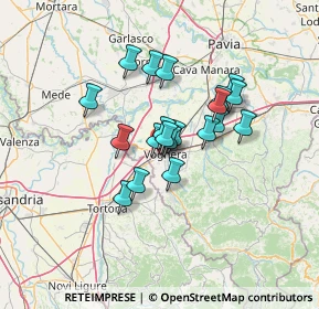 Mappa Via Palmiro Togliatti, 27058 Voghera PV, Italia (9.847)