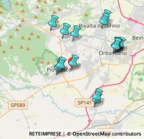 Mappa Via Alfano, 10045 Piossasco TO, Italia (3.93118)