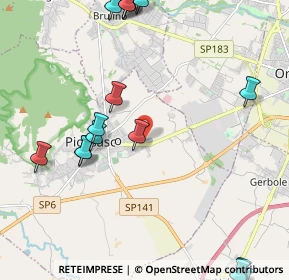 Mappa Via Alfano, 10045 Piossasco TO, Italia (3.03667)