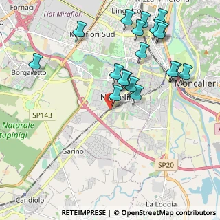 Mappa Via Torino, 10048 Nichelino TO, Italia (2.29316)