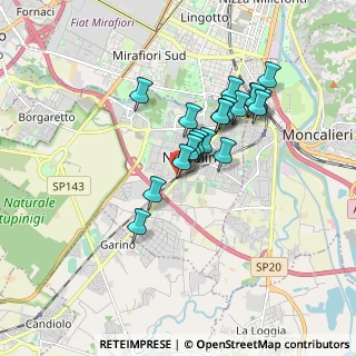 Mappa Via Torino, 10048 Nichelino TO, Italia (1.433)