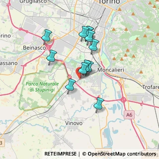 Mappa Via Torino, 10048 Nichelino TO, Italia (2.98167)