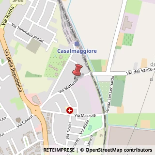 Mappa Via Giacomo Matteotti, 35, 26041 Casalmaggiore, Cremona (Lombardia)