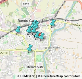 Mappa Via XX Settembre, 27058 Voghera PV, Italia (0.60455)