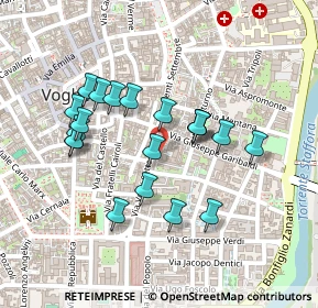 Mappa Via XX Settembre, 27058 Voghera PV, Italia (0.2045)