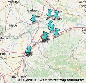 Mappa Via XX Settembre, 27058 Voghera PV, Italia (10.3875)