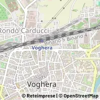 Karte Voghera