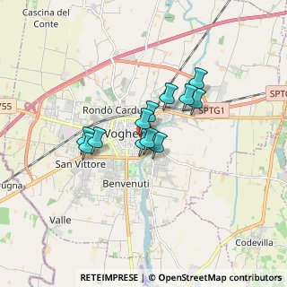 Mappa Via Enrico Gamalero, 27058 Voghera PV, Italia (1.14917)