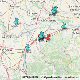 Mappa Via Enrico Gamalero, 27058 Voghera PV, Italia (12.05417)