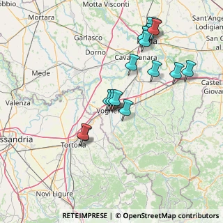 Mappa Via Enrico Gamalero, 27058 Voghera PV, Italia (15.5275)