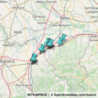Mappa Via Enrico Gamalero, 27058 Voghera PV, Italia (7.23143)