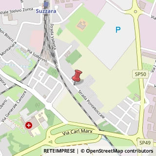 Mappa Via Filetto di Camarda,  1, 46029 Suzzara, Mantova (Lombardia)