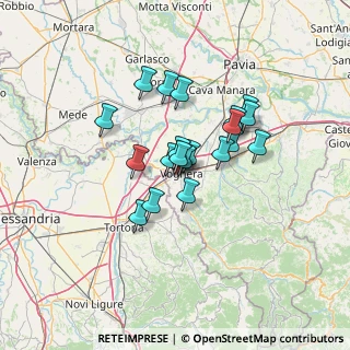 Mappa Str. Mezzana, 27058 Voghera PV, Italia (9.83)