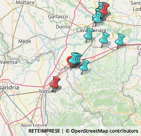 Mappa Via Guido Ferrari, 27058 Voghera PV, Italia (15.44133)
