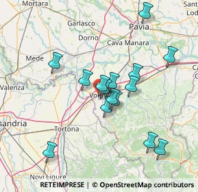 Mappa Via Guido Ferrari, 27058 Voghera PV, Italia (12.89333)