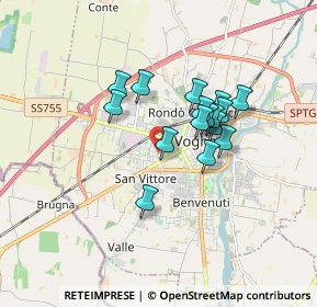 Mappa Via Guido Ferrari, 27058 Voghera PV, Italia (1.31)