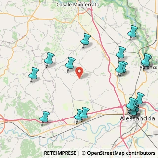 Mappa Via Guglielmo Marconi, 15040 Cuccaro Monferrato AL, Italia (11.3825)