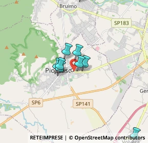 Mappa Via Botta, 10045 Piossasco TO, Italia (2.00909)
