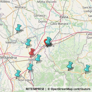 Mappa Via Armando Prassoli, 27058 Voghera PV, Italia (17.92583)