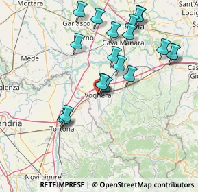 Mappa Via Piero Gobetti, 27058 Voghera PV, Italia (15.4915)