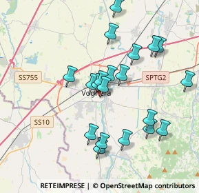 Mappa Via Piero Gobetti, 27058 Voghera PV, Italia (3.57)