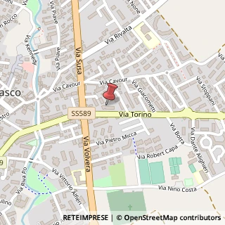 Mappa Via Torino, 9, 10045 Sangano, Torino (Piemonte)