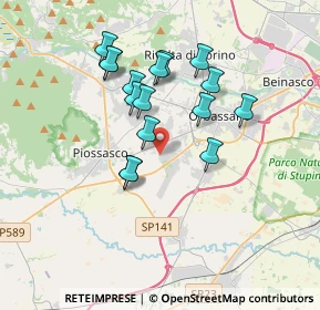 Mappa Via Adige, 10045 Piossasco TO, Italia (3.13688)