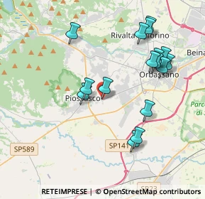 Mappa Via Monte Rosa, 10045 Piossasco TO, Italia (4.0075)