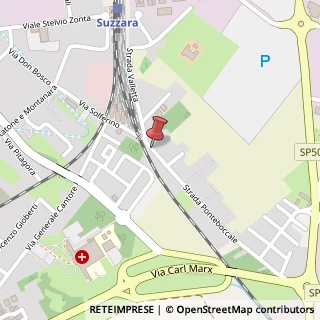 Mappa Strada Ponte Boccale,  6, 46029 Suzzara, Mantova (Lombardia)