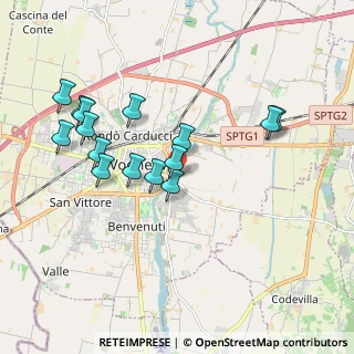 Mappa Via Padre Nazzareno Fabretti, 27058 Voghera PV, Italia (1.854)
