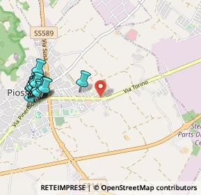 Mappa Strada provinciale Torino, 10045 Piossasco TO, Italia (1.2655)