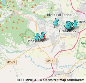 Mappa Strada provinciale Torino, 10045 Piossasco TO, Italia (3.75833)