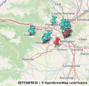 Mappa Strada provinciale Torino, 10045 Piossasco TO, Italia (12.5125)