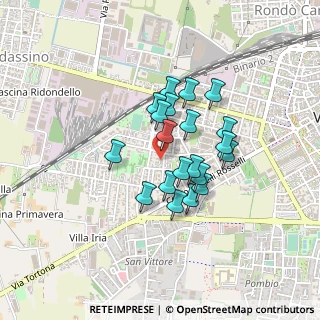 Mappa Via Luigi Einaudi, 27058 Voghera PV, Italia (0.322)