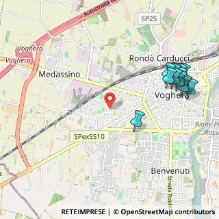Mappa Via Luigi Einaudi, 27058 Voghera PV, Italia (1.30154)