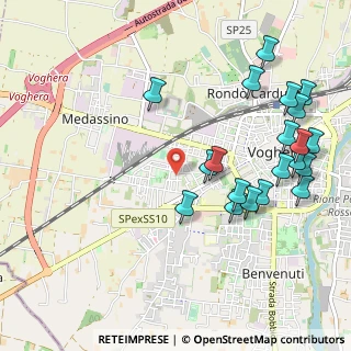 Mappa Via Luigi Einaudi, 27058 Voghera PV, Italia (1.2025)