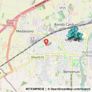 Mappa Via Luigi Einaudi, 27058 Voghera PV, Italia (1.2925)