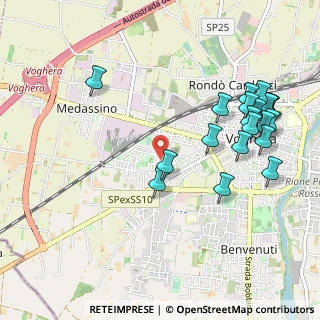 Mappa Via Luigi Einaudi, 27058 Voghera PV, Italia (1.166)