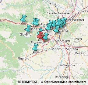 Mappa Via Monviso, 10040 Volvera TO, Italia (10.94563)