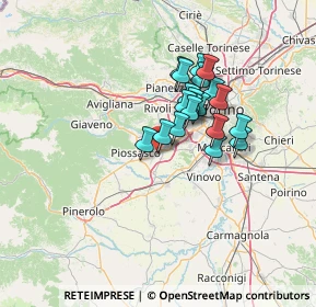 Mappa Via Monviso, 10040 Volvera TO, Italia (10.0145)