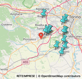 Mappa Via Monviso, 10040 Volvera TO, Italia (7.07)