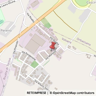 Mappa Via Monviso, 27, 10040 Volvera, Torino (Piemonte)