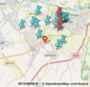 Mappa Via Monviso, 10040 Volvera TO, Italia (1.932)