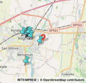 Mappa Str. Cà Bianca, 27058 Voghera PV, Italia (1.57917)