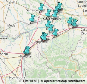 Mappa Str. Cà Bianca, 27058 Voghera PV, Italia (15.351)